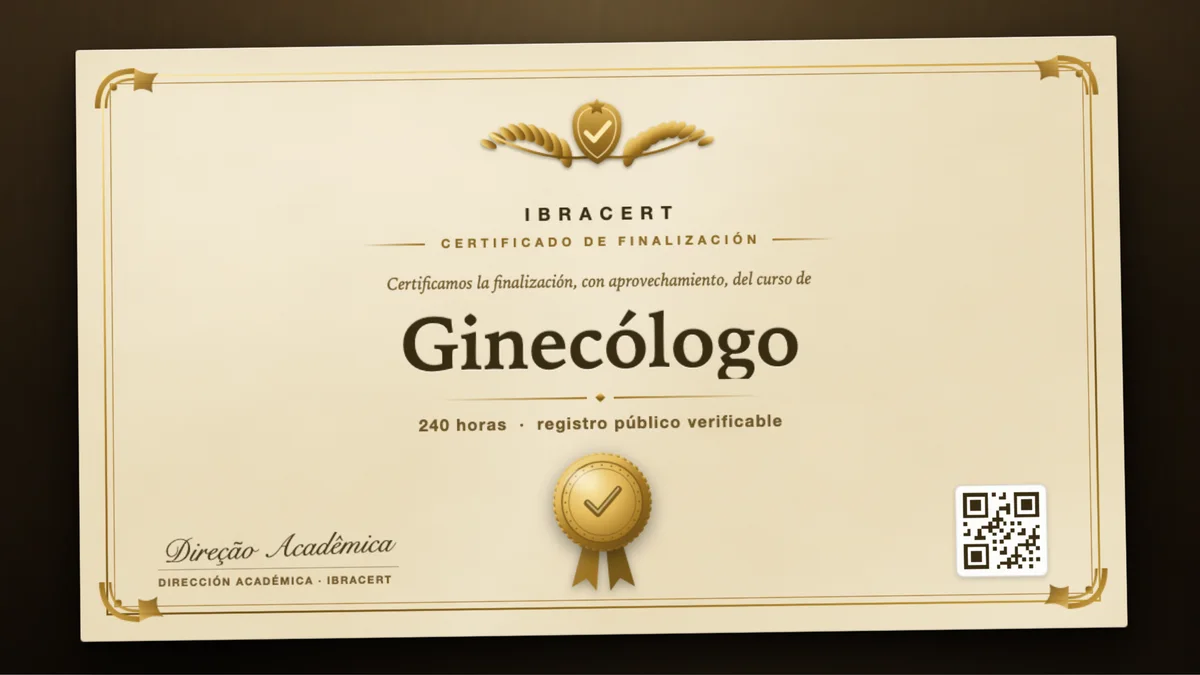 Portada del curso Ginecólogo