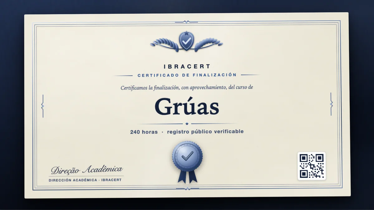 Portada del curso Grúas