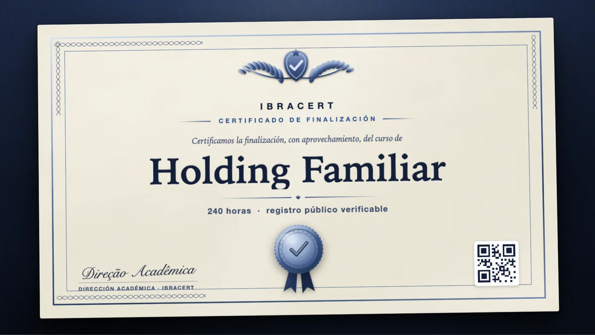 Portada del curso Holding Familiar