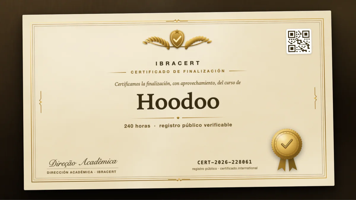 Portada del curso Hoodoo