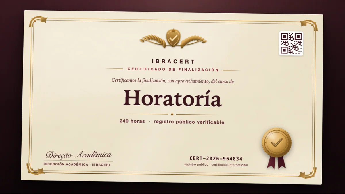 Portada del curso Horatoría