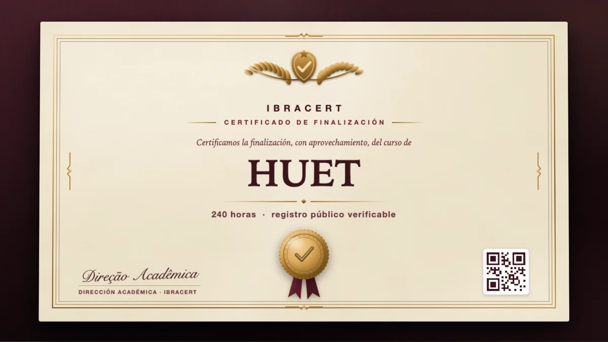 Portada del curso HUET