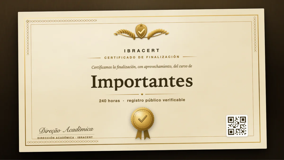 Portada del curso Importantes