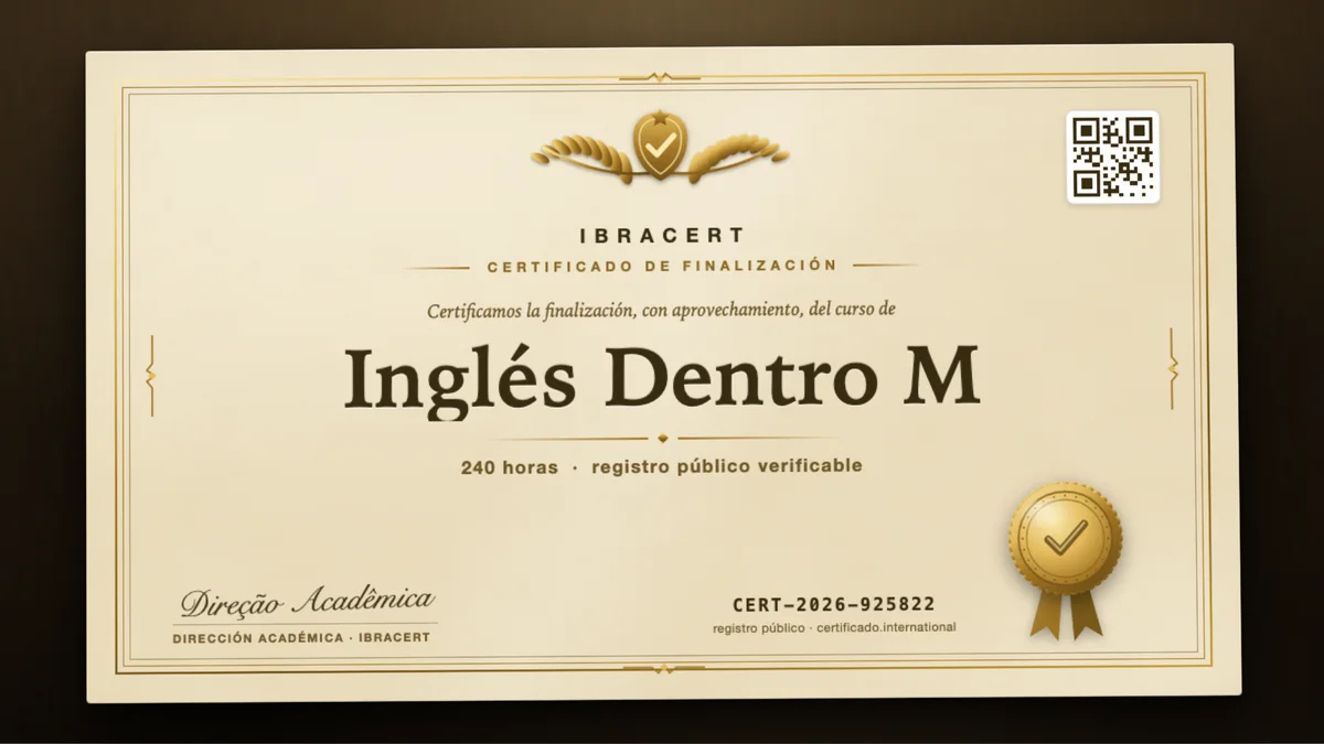 Portada del curso Inglés Dentro M