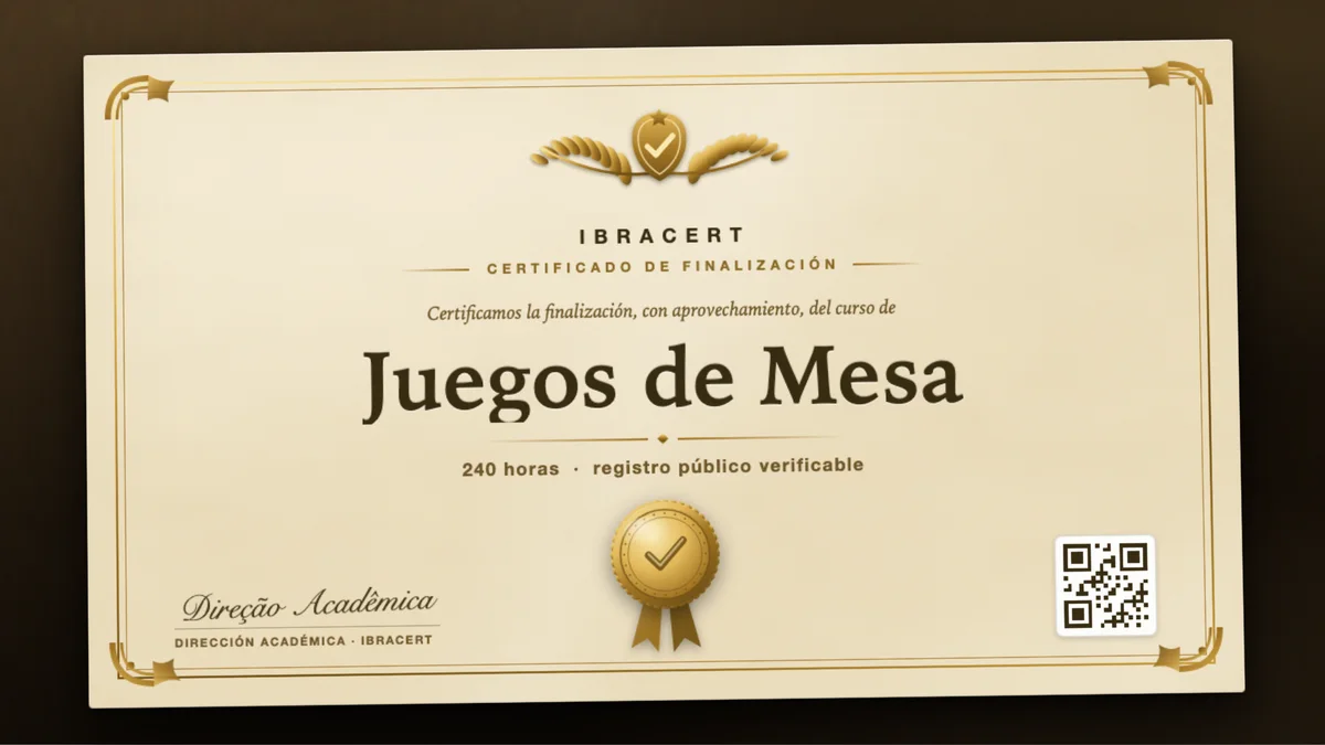 Portada del curso Juegos de Mesa