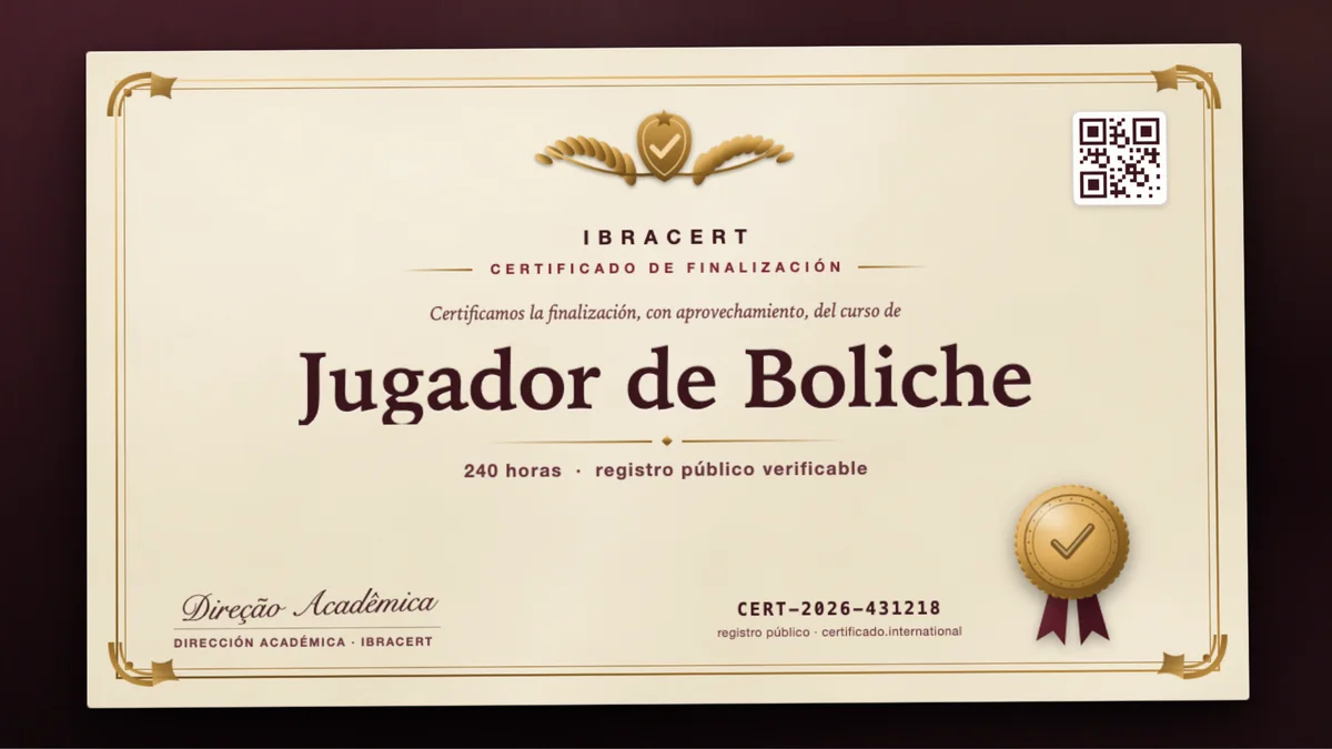 Portada del curso Jugador de Boliche