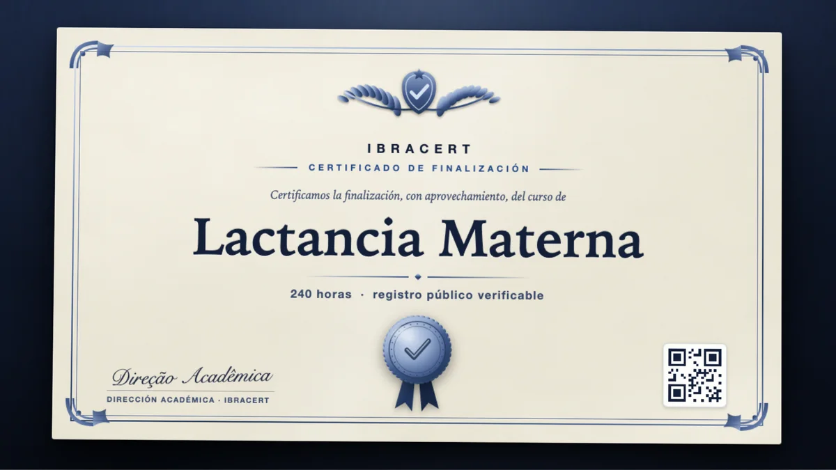 Portada del curso Lactancia Materna