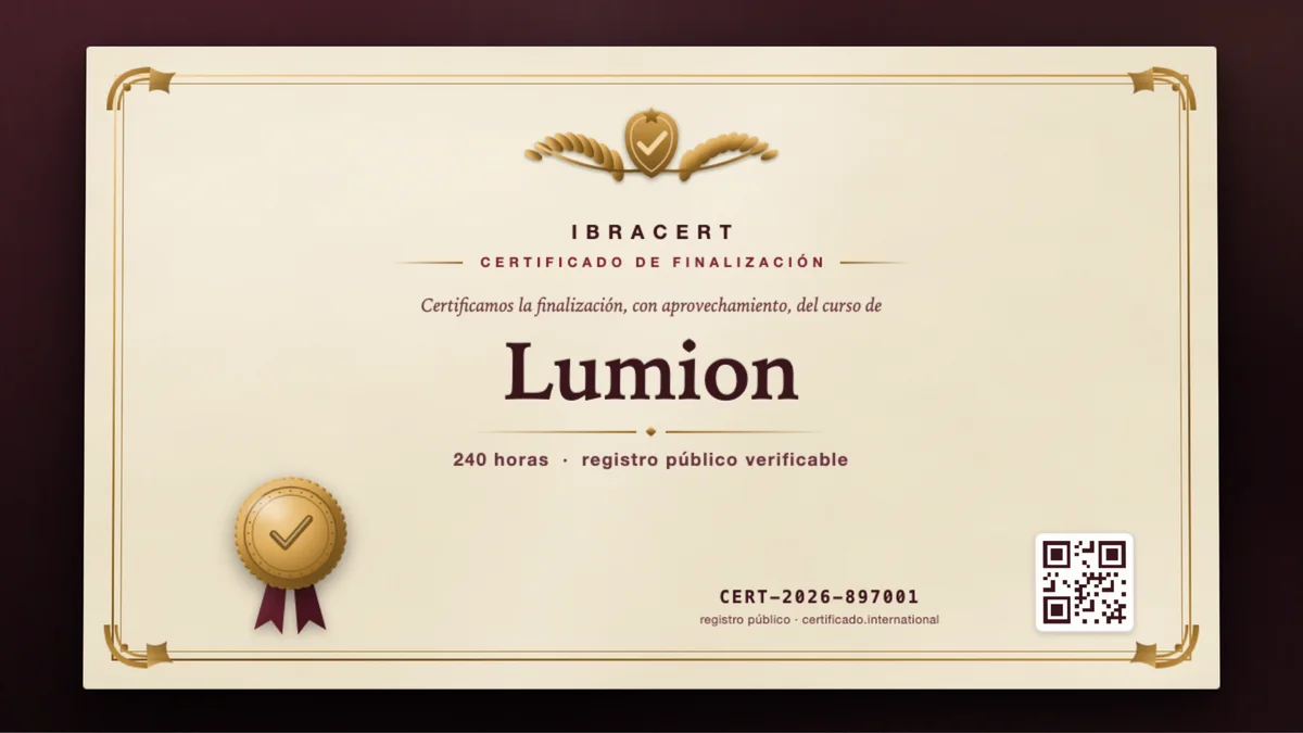 Portada del curso Lumion