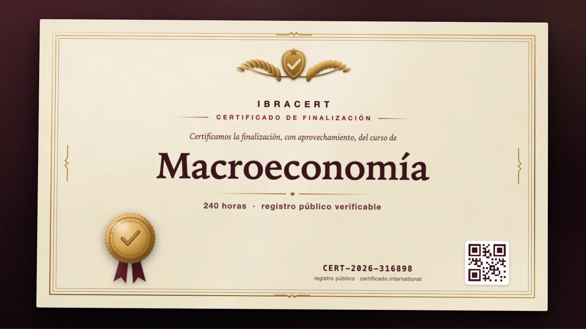 Portada del curso Macroeconomía