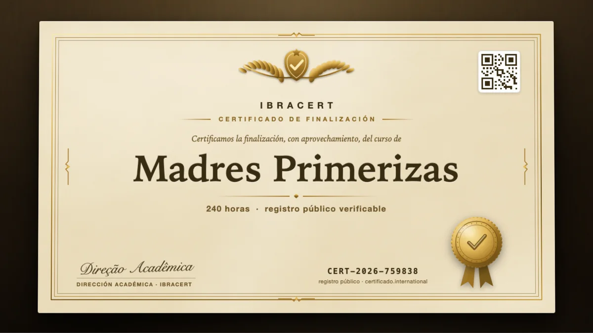 Portada del curso Madres Primerizas
