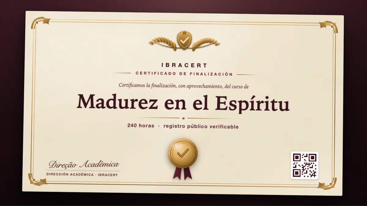 Portada del curso Madurez en el Espíritu