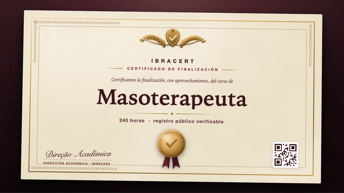 Portada del curso Masoterapeuta