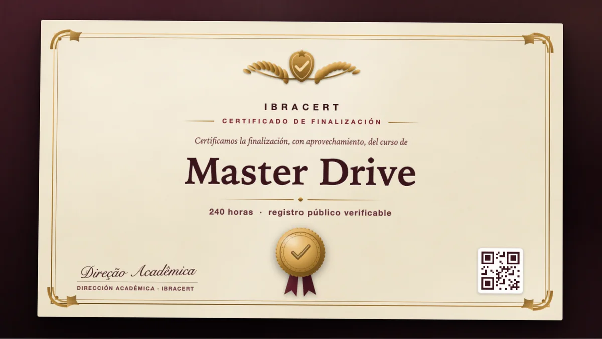 Portada del curso Master Drive