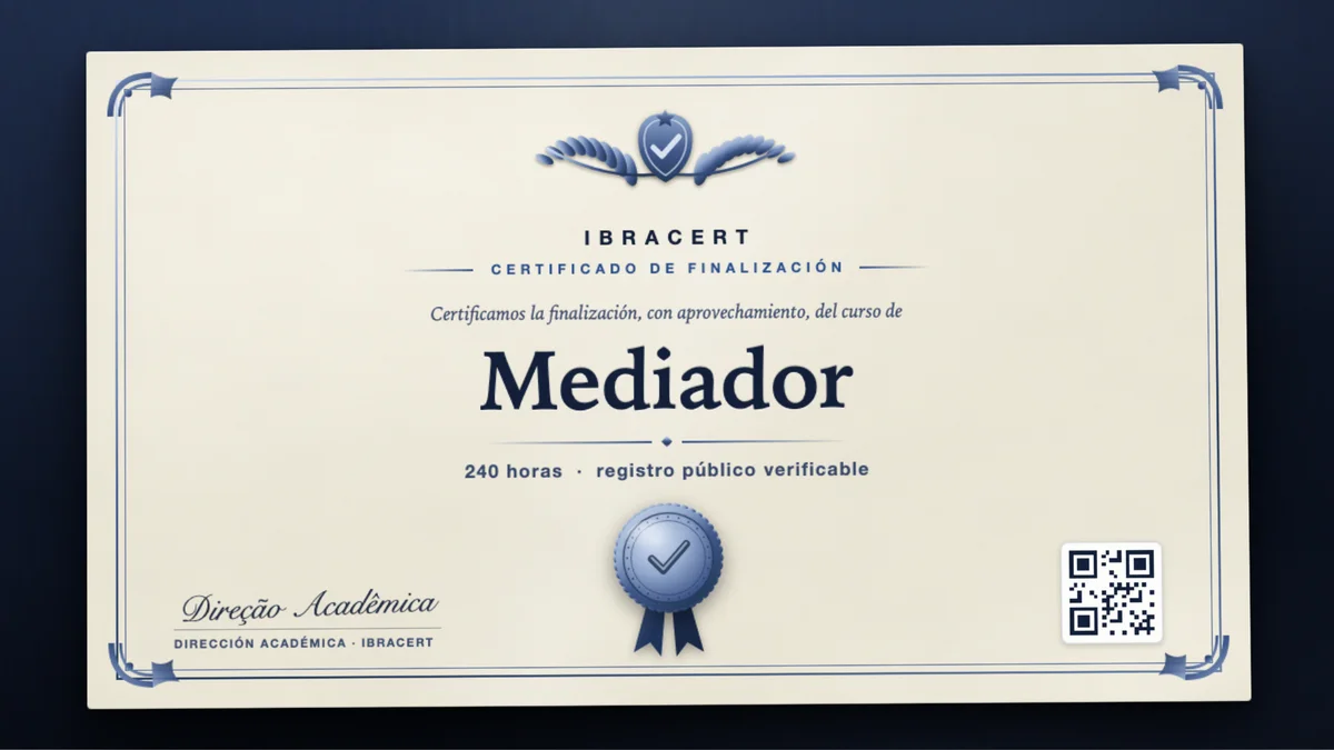 Portada del curso Mediador
