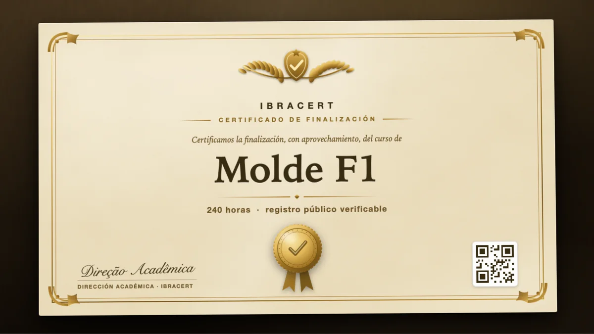 Portada del curso Molde F1