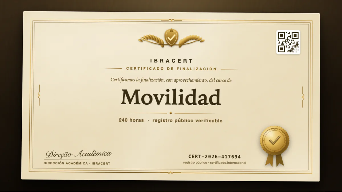 Portada del curso Movilidad