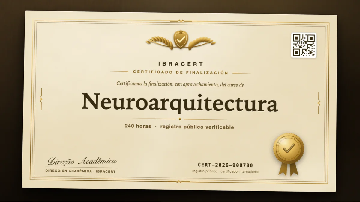 Portada del curso Neuroarquitectura
