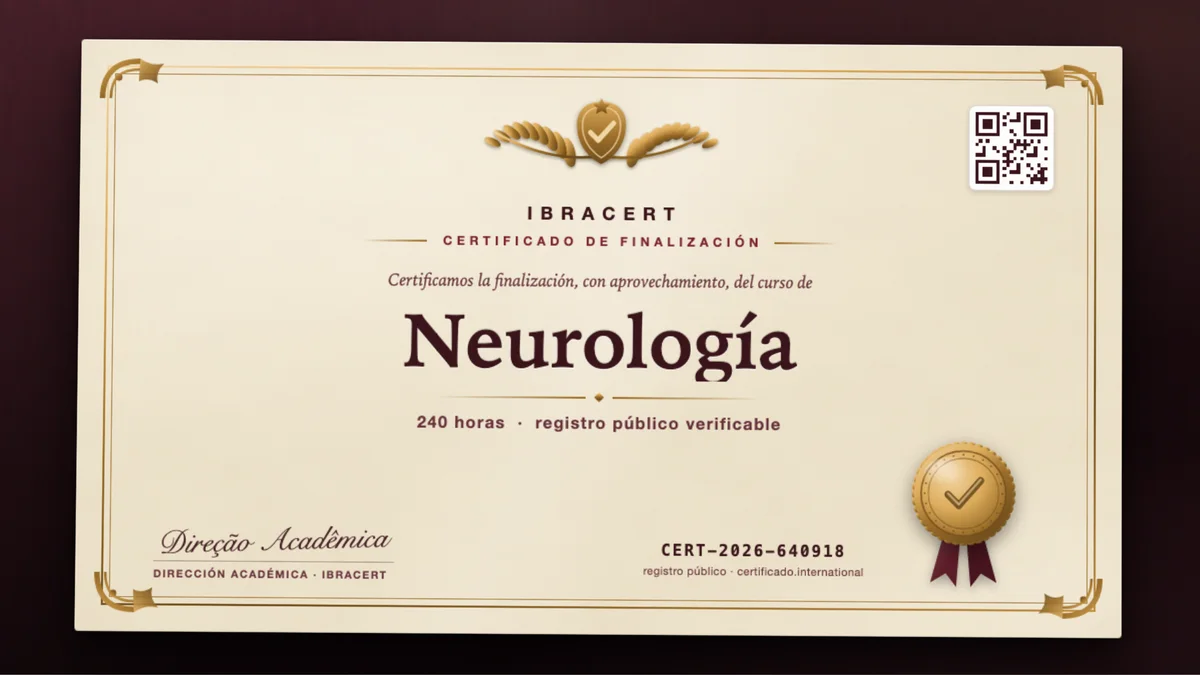 Portada del curso Neurología