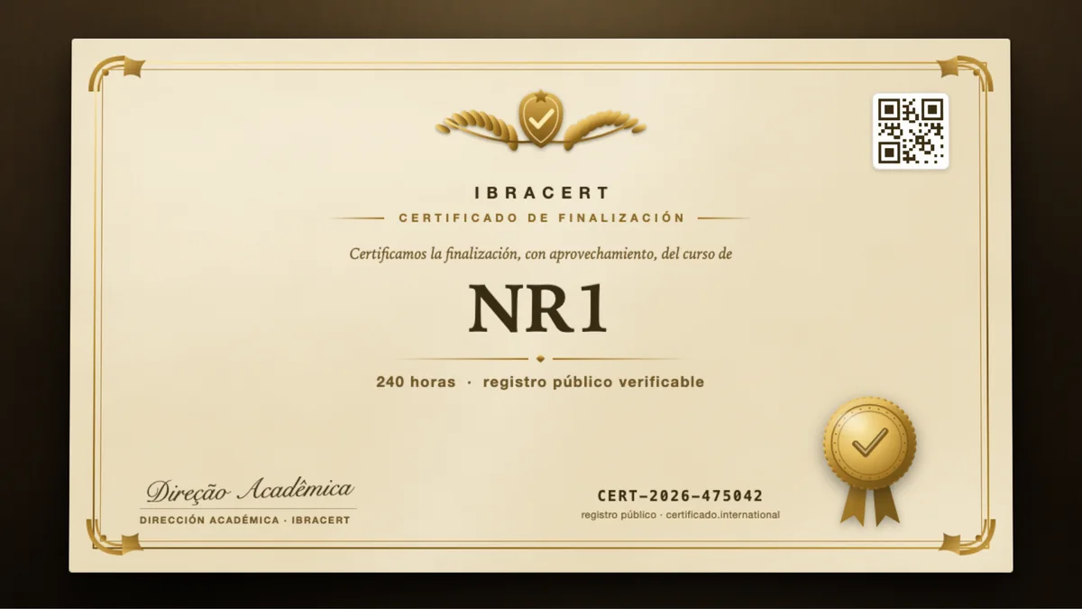 Portada del curso NR1