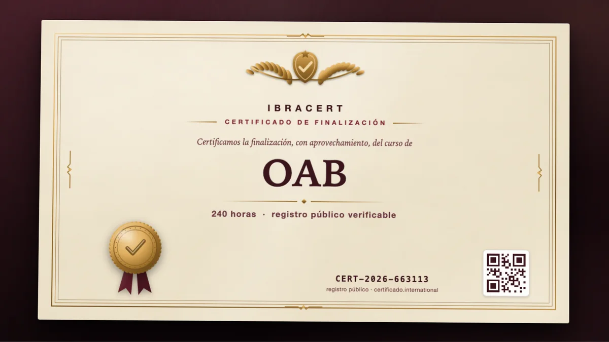 Portada del curso OAB