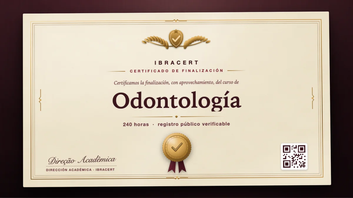 Portada del curso Odontología