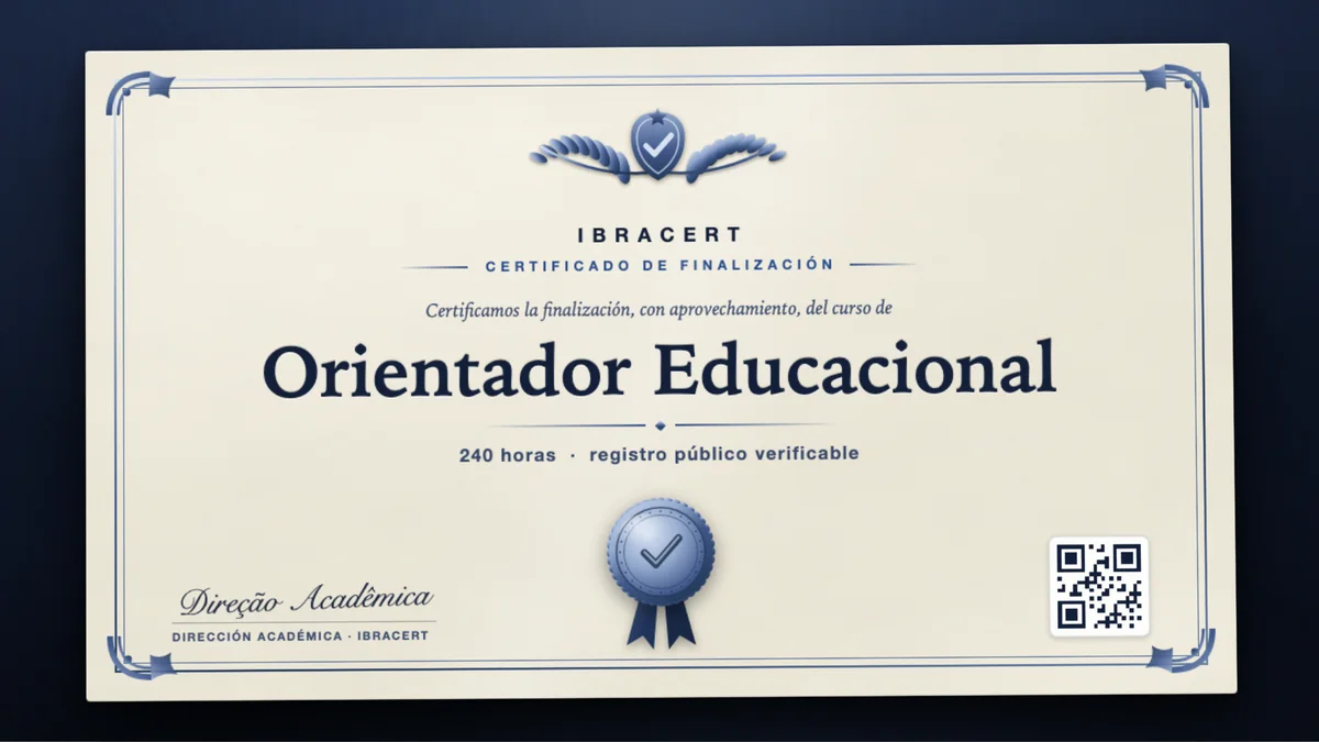 Portada del curso Orientador Educacional