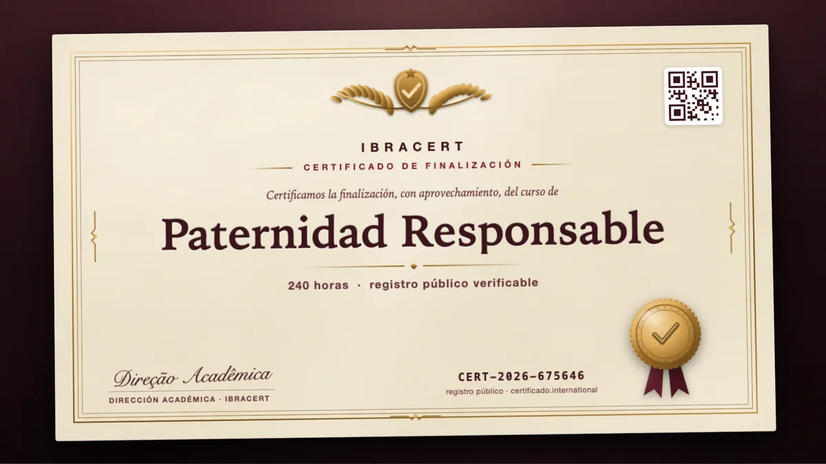 Portada del curso Paternidad Responsable