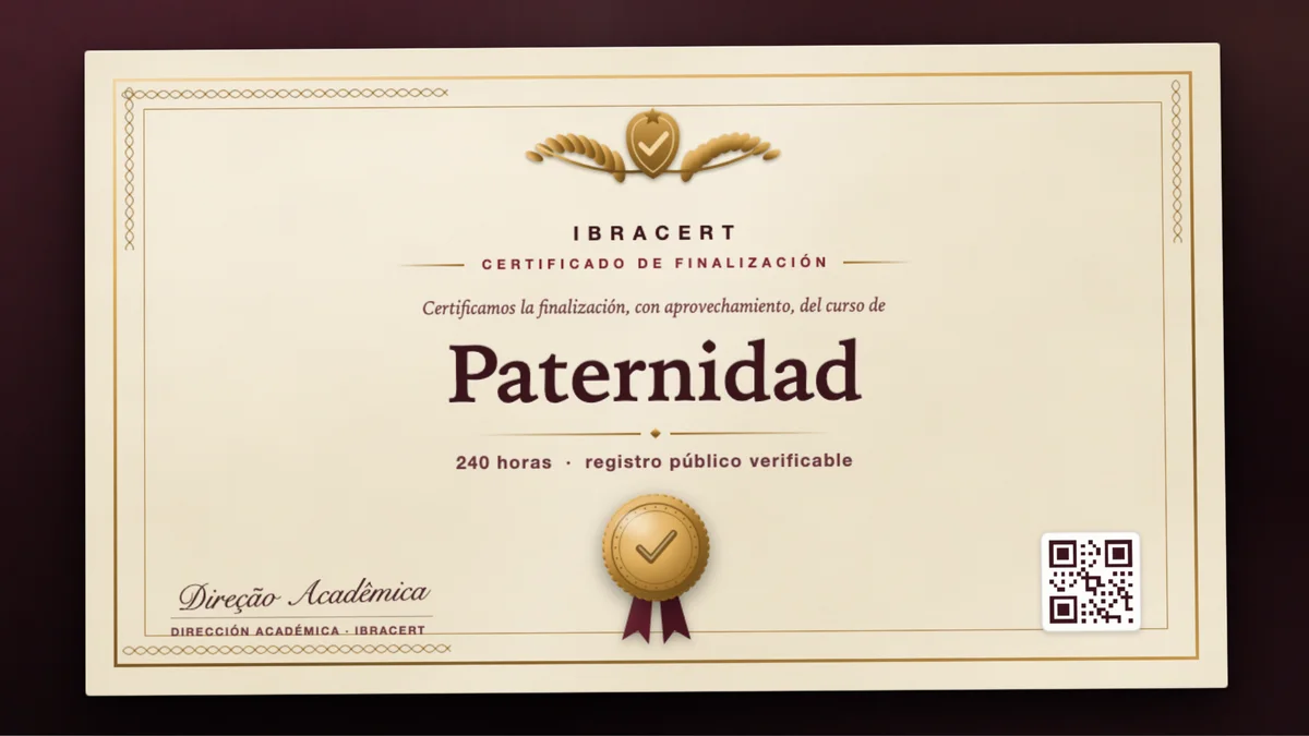 Portada del curso Paternidad