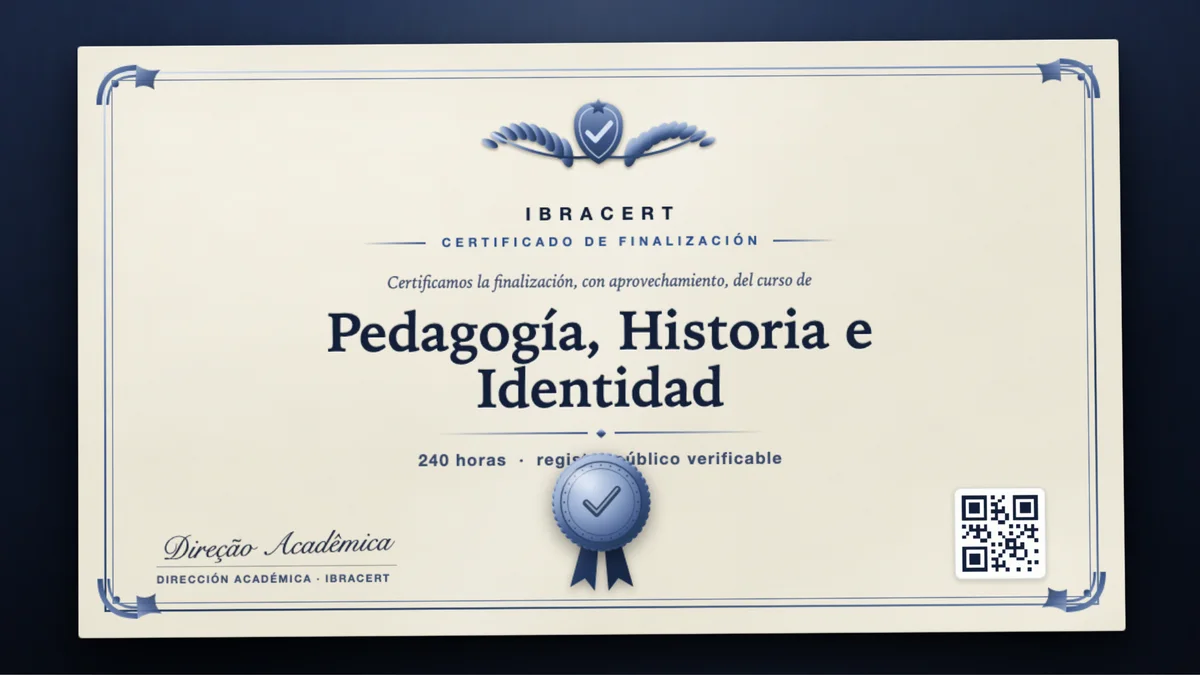 Portada del curso Pedagogía, Historia e Identidad