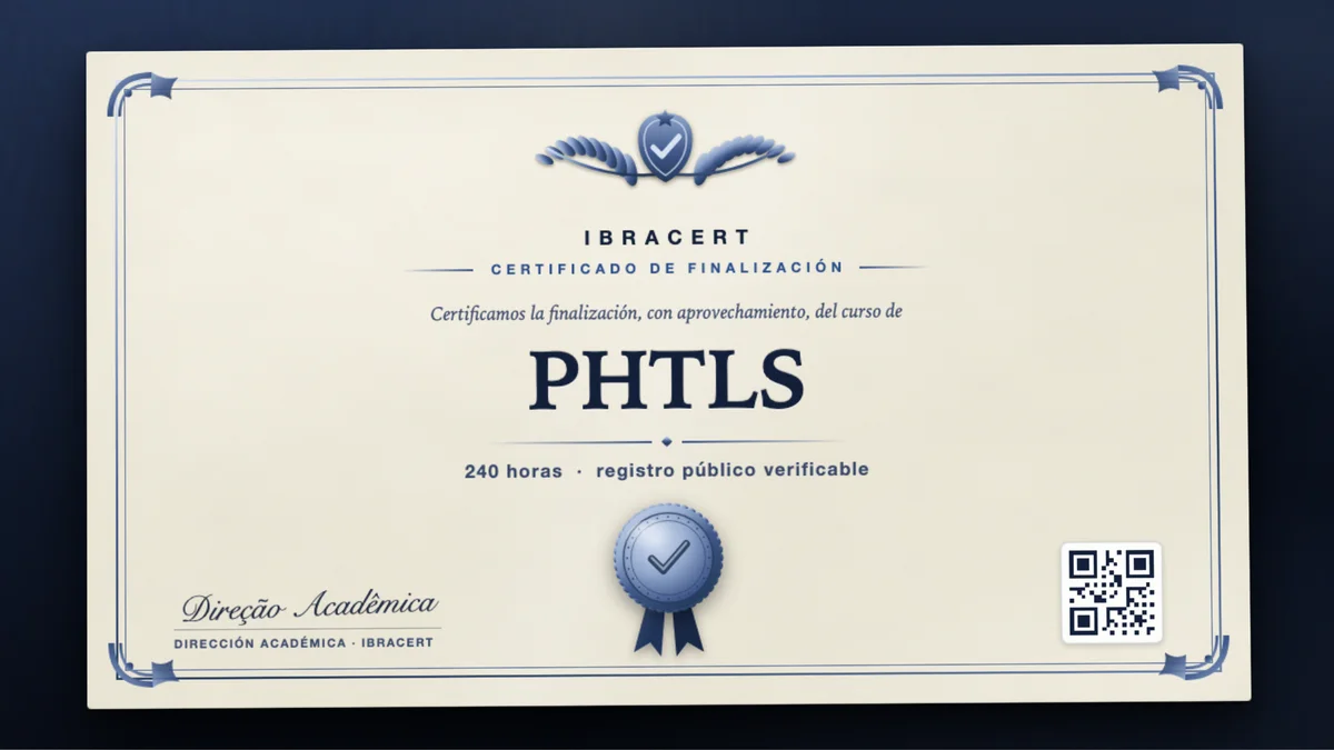 Portada del curso PHTLS