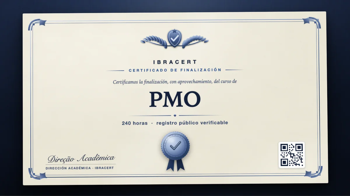 Portada del curso PMO
