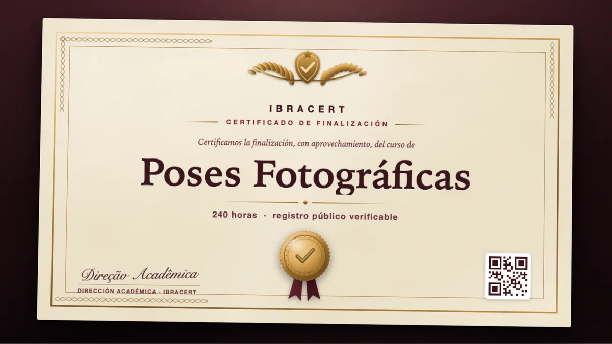 Portada del curso Poses Fotográficas