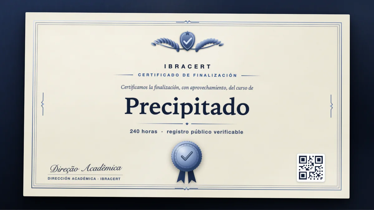 Portada del curso Precipitado