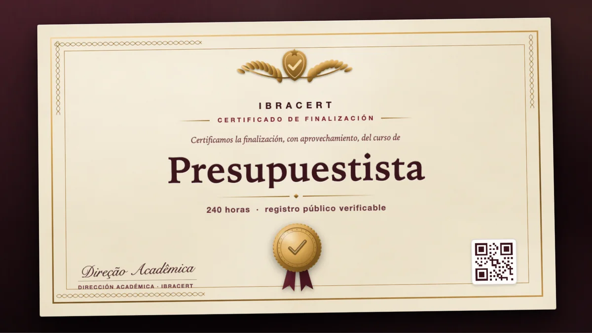 Portada del curso Presupuestista