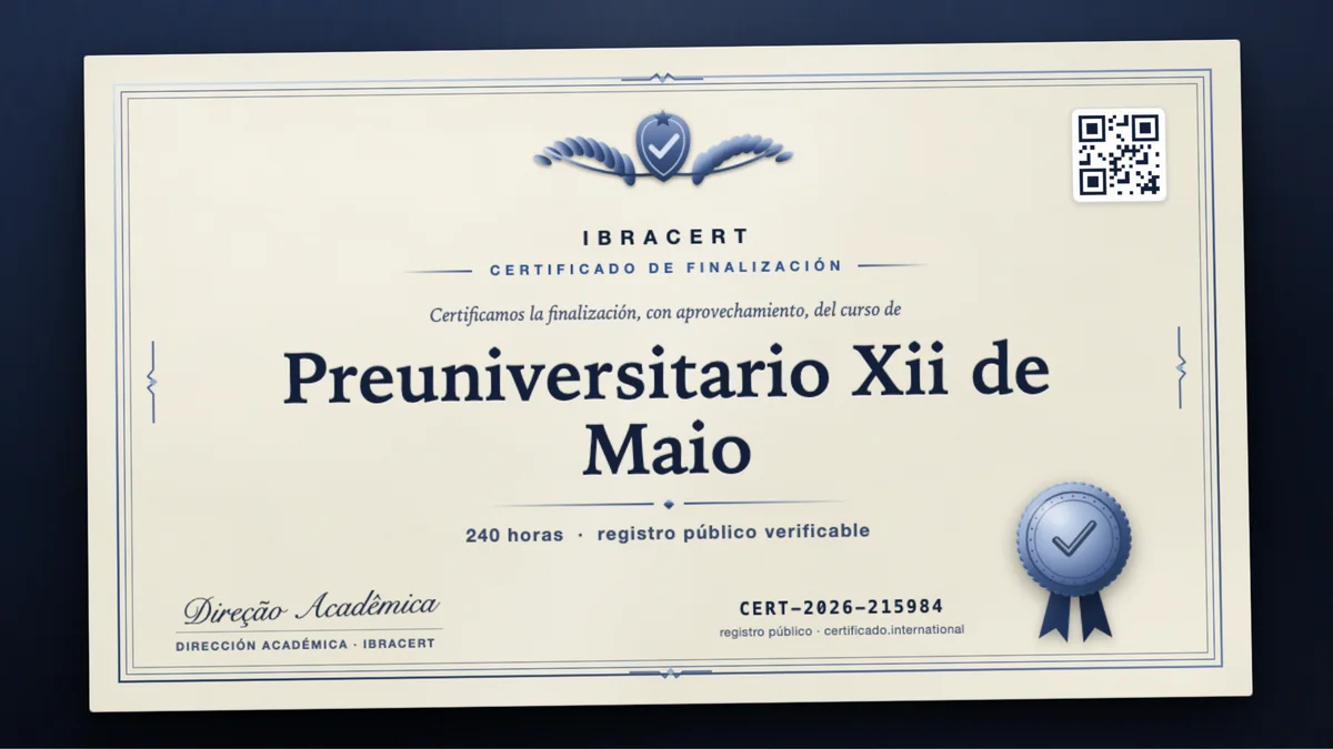 Portada del curso Preuniversitario Xii de Maio