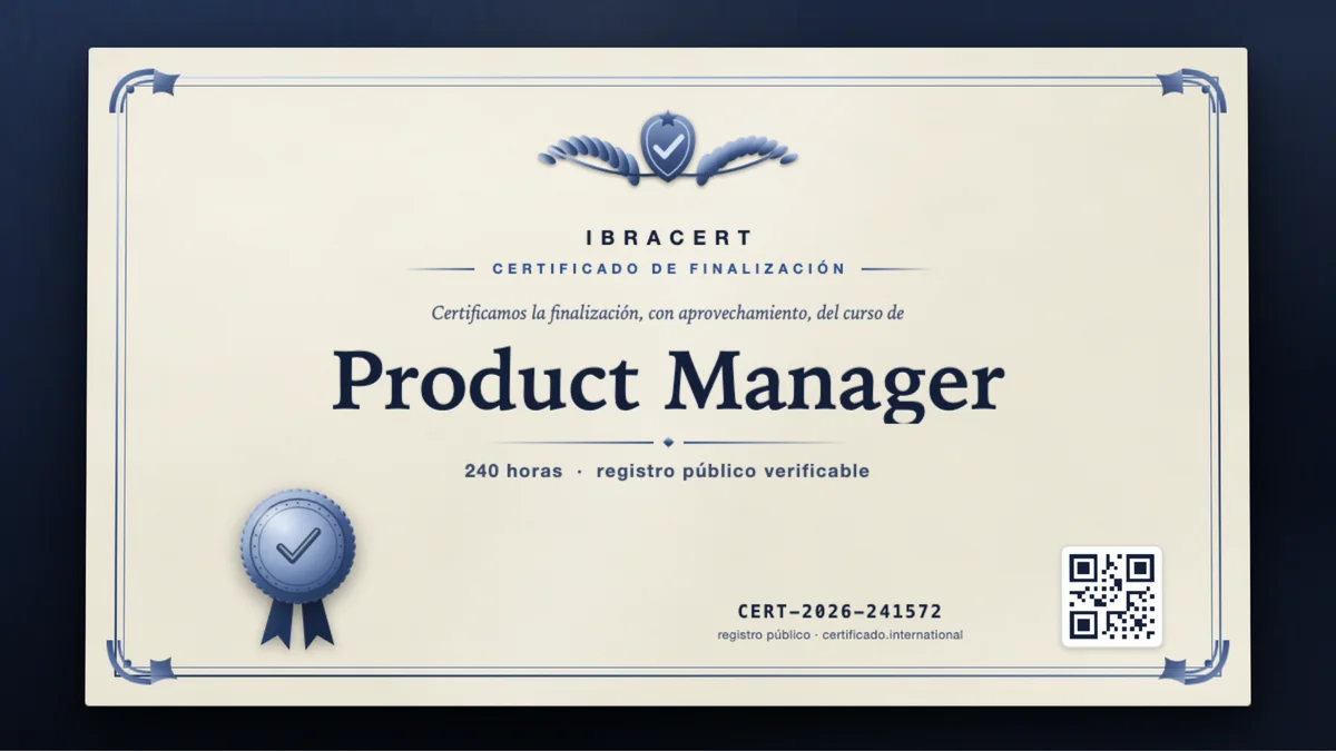 Portada del curso Product Manager