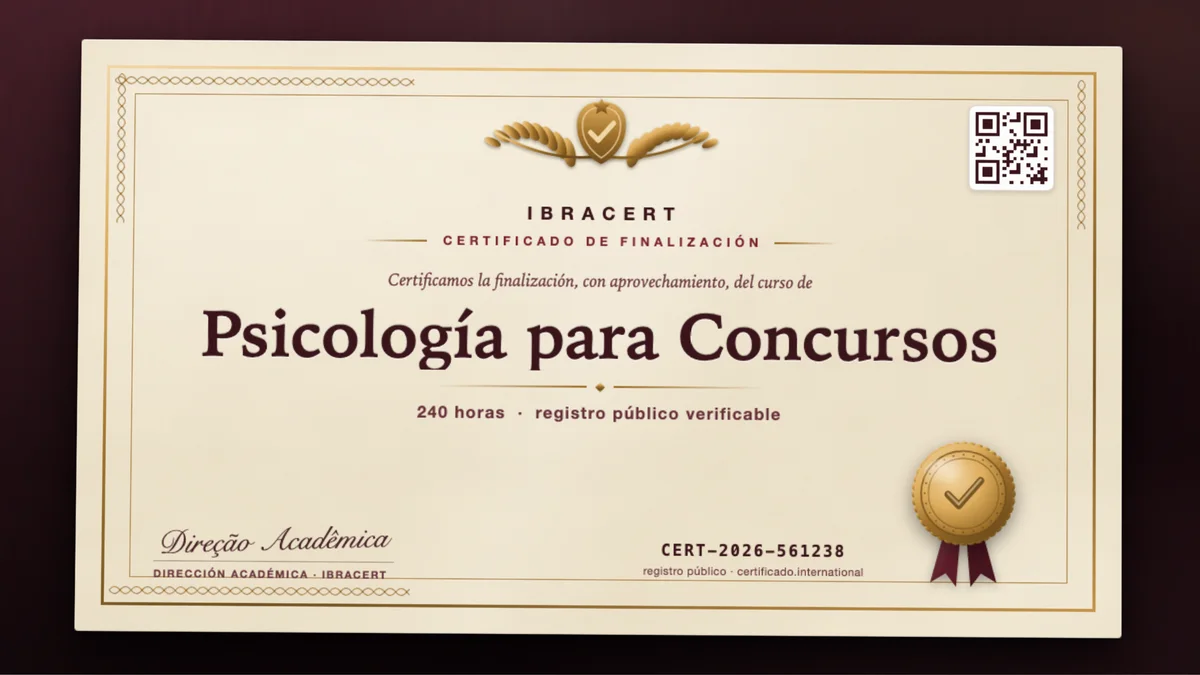 Portada del curso Psicología para Concursos