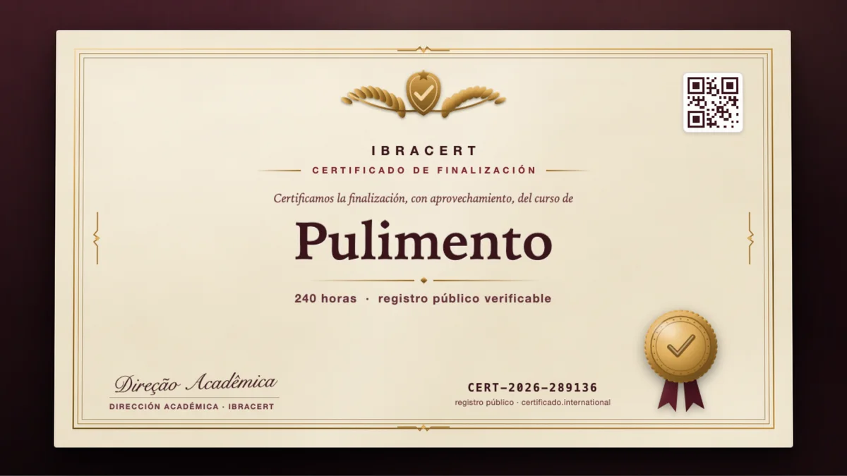 Portada del curso Pulimento
