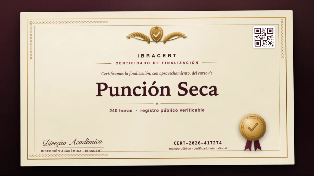 Portada del curso Punción Seca
