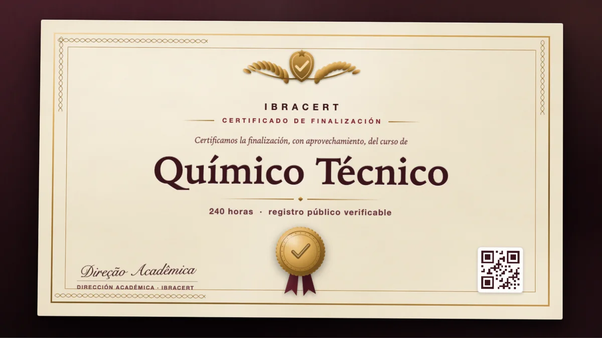 Portada del curso Químico Técnico