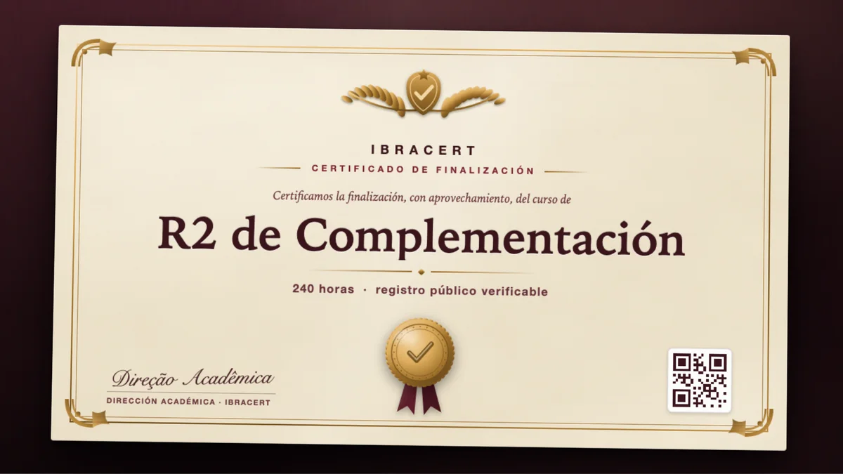 Portada del curso R2 de Complementación