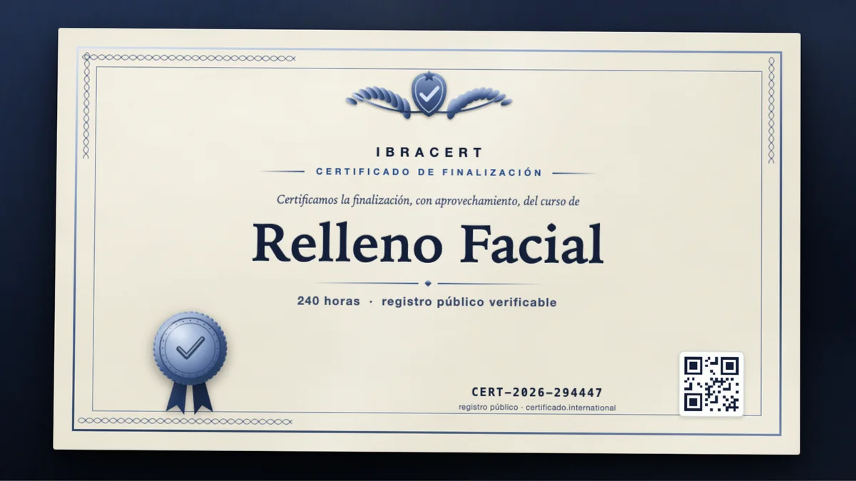 Portada del curso Relleno Facial