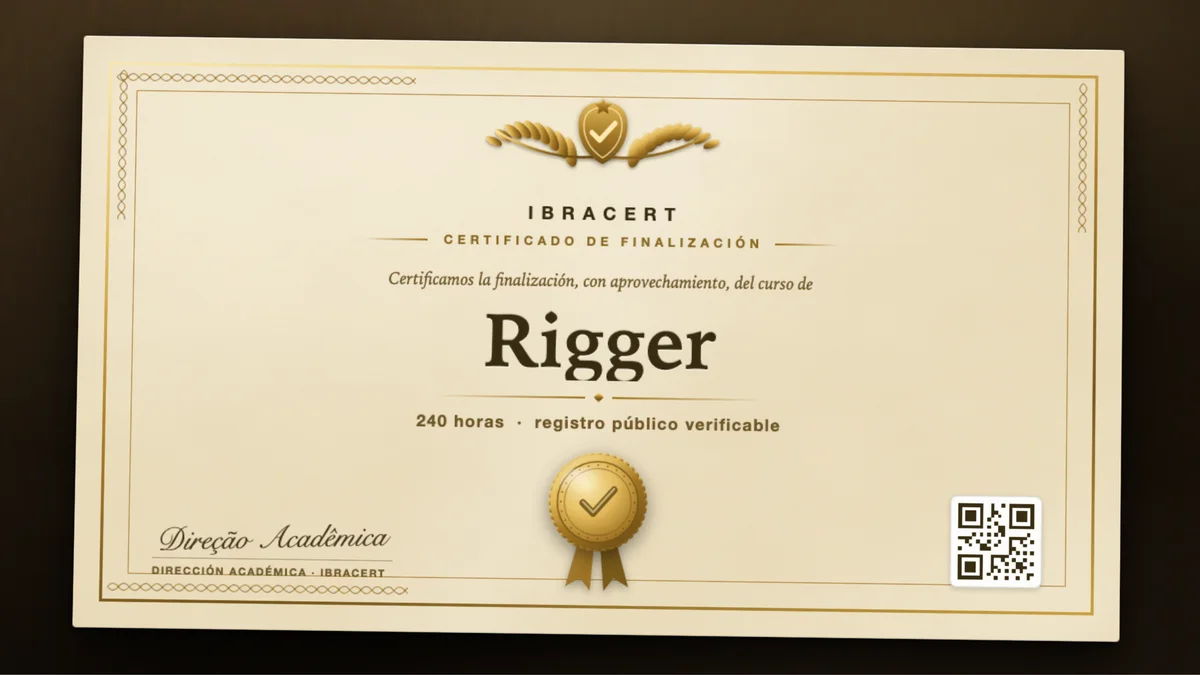 Portada del curso Rigger