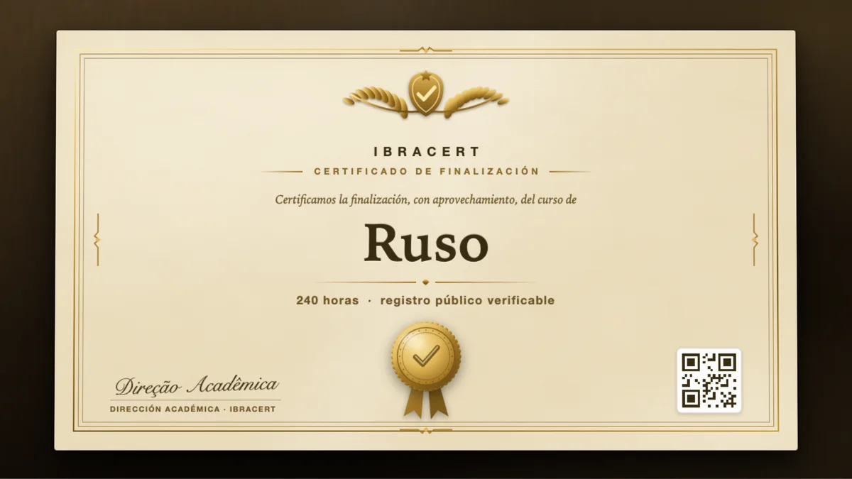Portada del curso Ruso