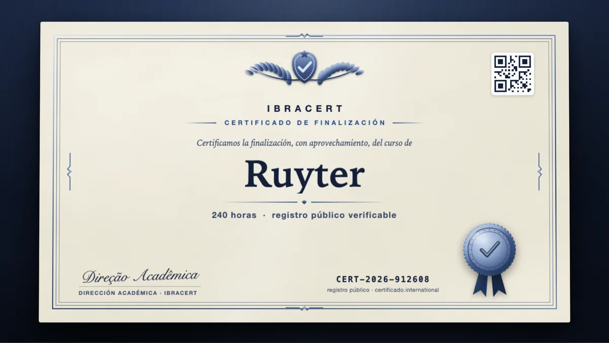 Portada del curso Ruyter
