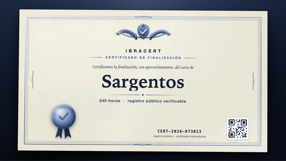 Portada del curso Sargentos