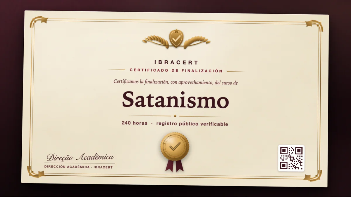 Portada del curso Satanismo