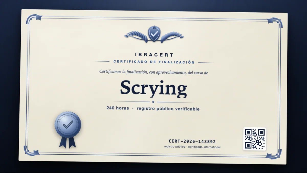 Portada del curso Scrying