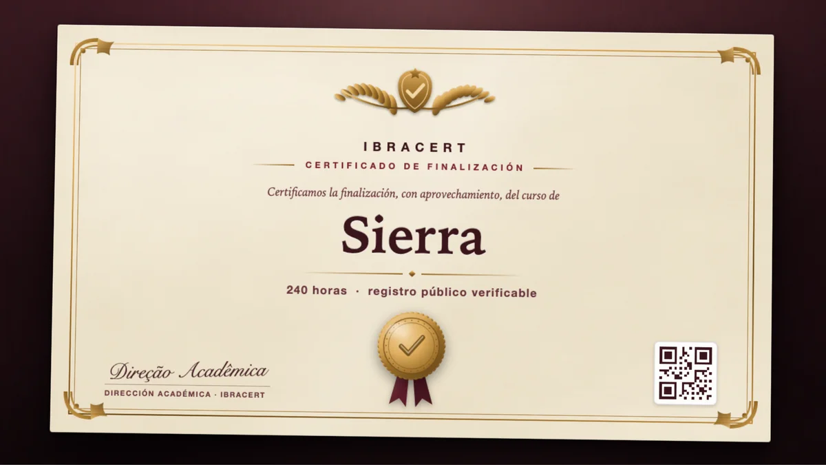 Portada del curso Sierra