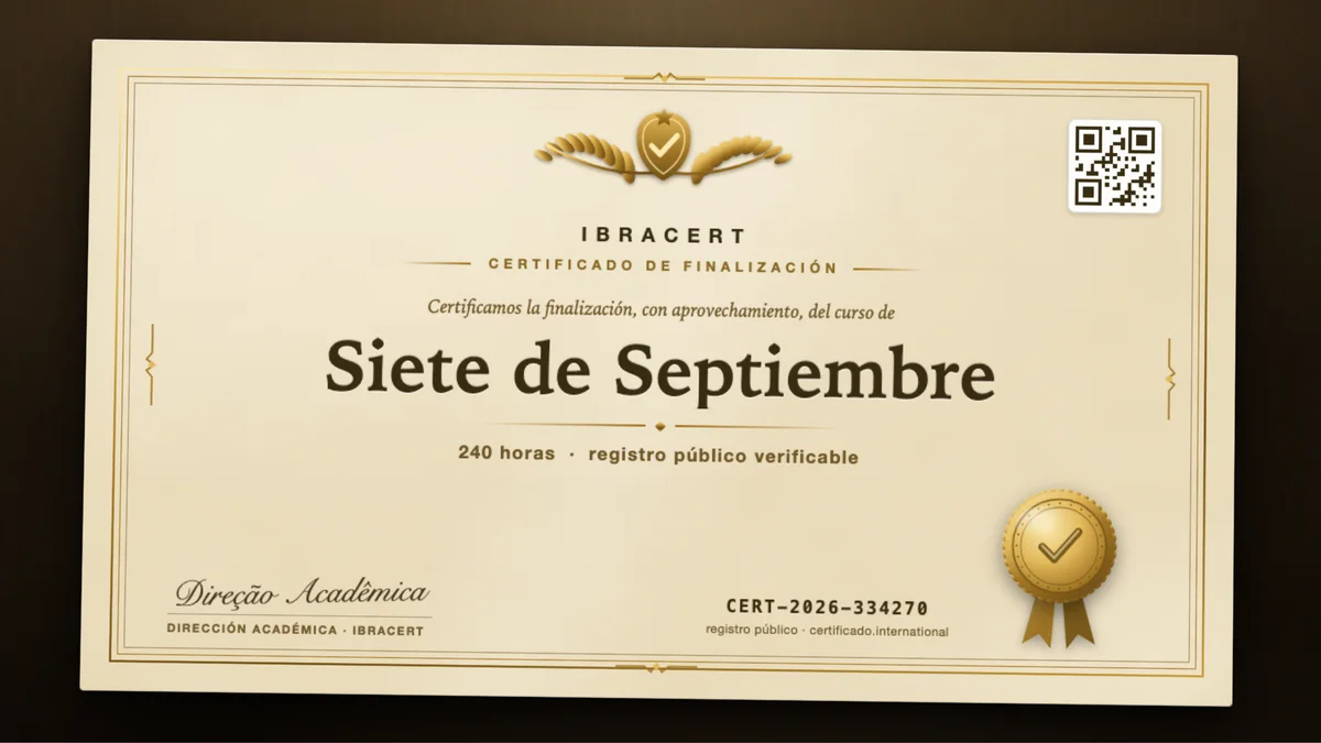 Portada del curso Siete de Septiembre